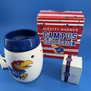 Scentsy University of Kansas Jayhawks Wax Warmer Full Size KU Big College NCAA